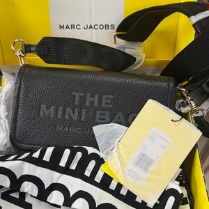 Marc Jacobs Black Mini Crossbody Bag - NWT